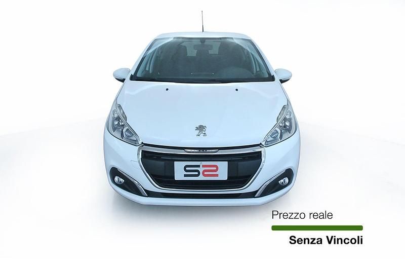 Usata Peugeot 208 Active 75 CV (55 kW) 2017 Bianco Utilitaria
