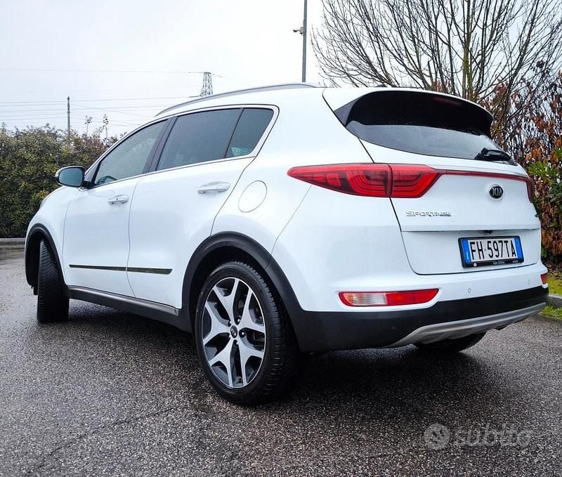 Usata Kia Sportage GT-Line 141 CV (103 kW) 2017 Bianco SUV