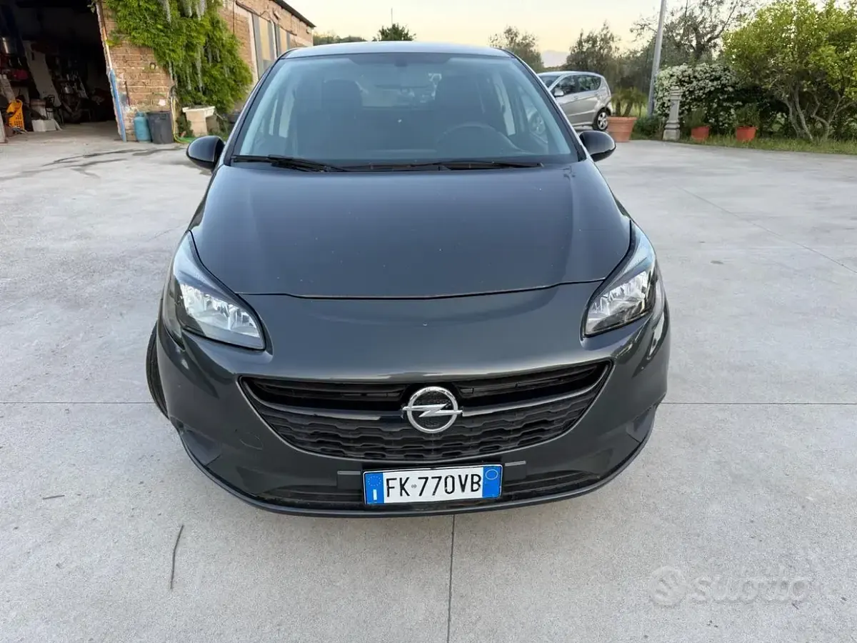 Usata Opel Corsa 75 CV (55 kW) 2017 Grigio Utilitaria