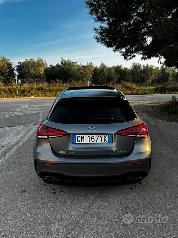 Usata Mercedes A45 AMG 421 CV (309 kW) 2021 Grigio Berlina