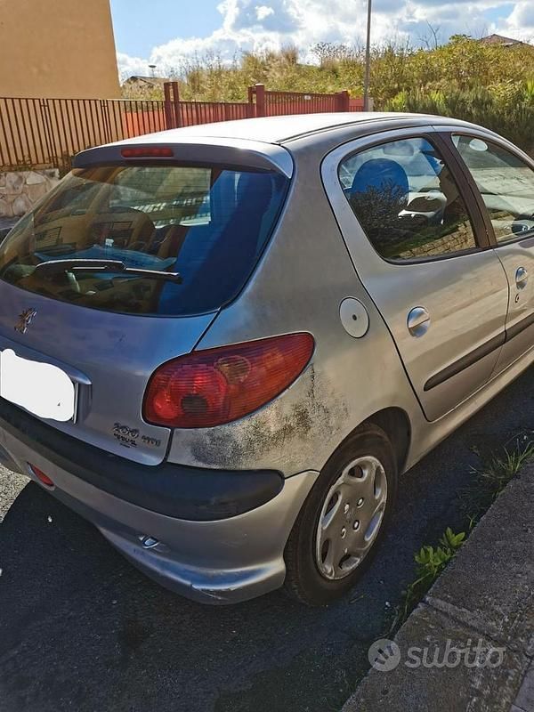 Usata Peugeot 206 2003 Grigio Utilitaria