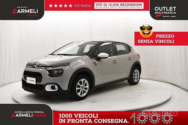 Beige Usata 2024 Citroën C3 PureTech Due volumi | 13.500 € (Buon prezzo) - Immagine 1/4