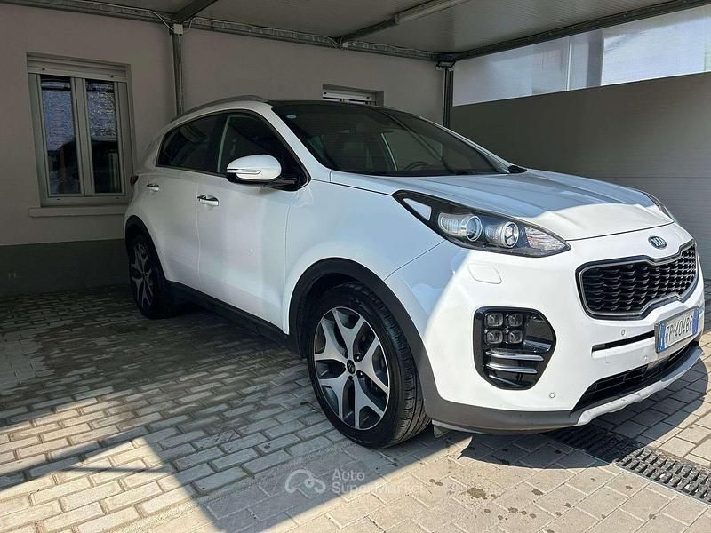 Usata Kia Sportage GT-Line S 141 CV (103 kW) 2018 Bianco SUV