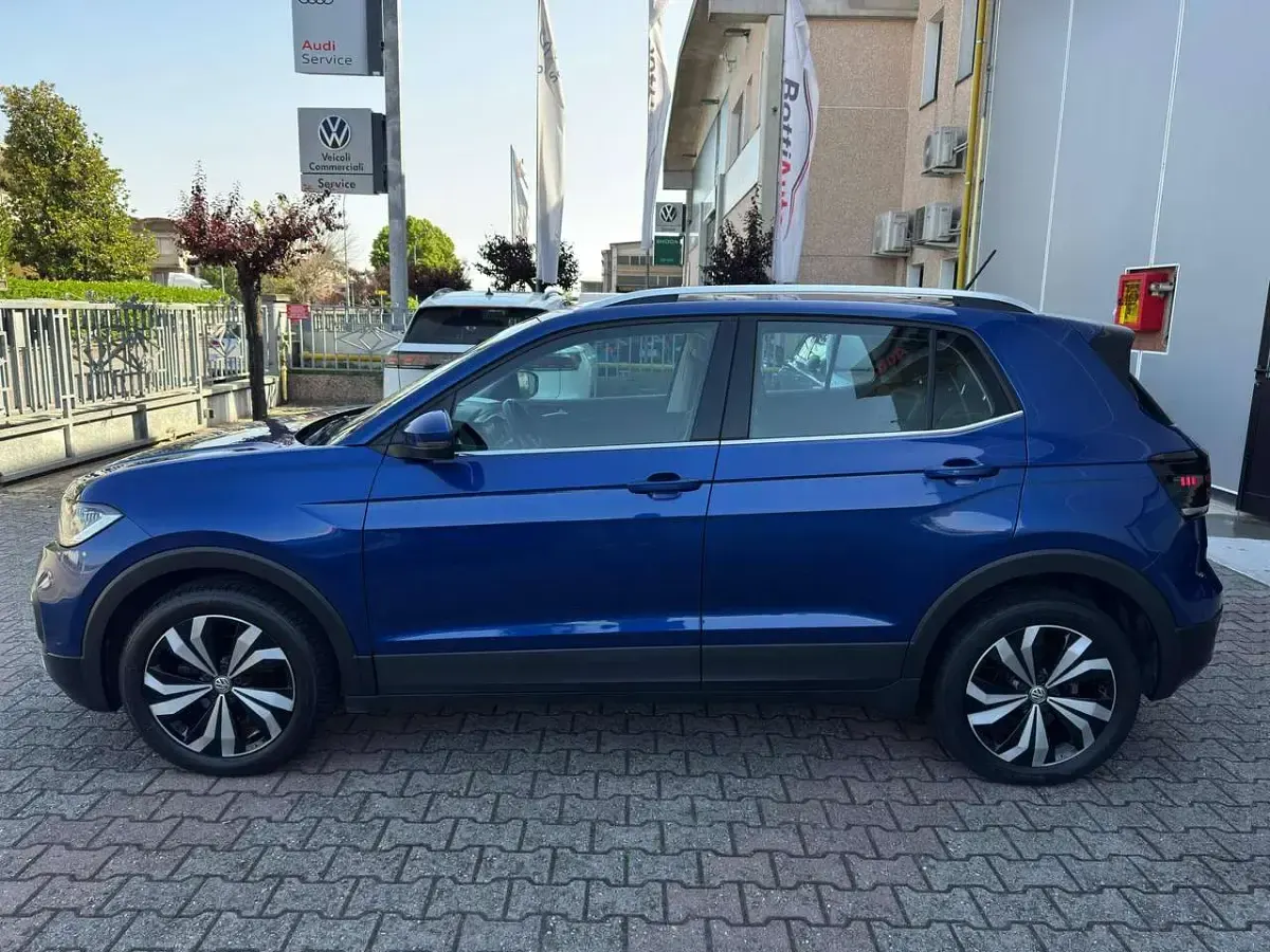 Usata VW T-Cross Style 116 CV (85 kW) 2019 Blu SUV