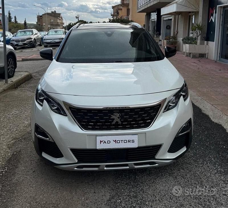 Usata Peugeot 3008 GT-line 150 CV (110 kW) 2018 Bianco SUV