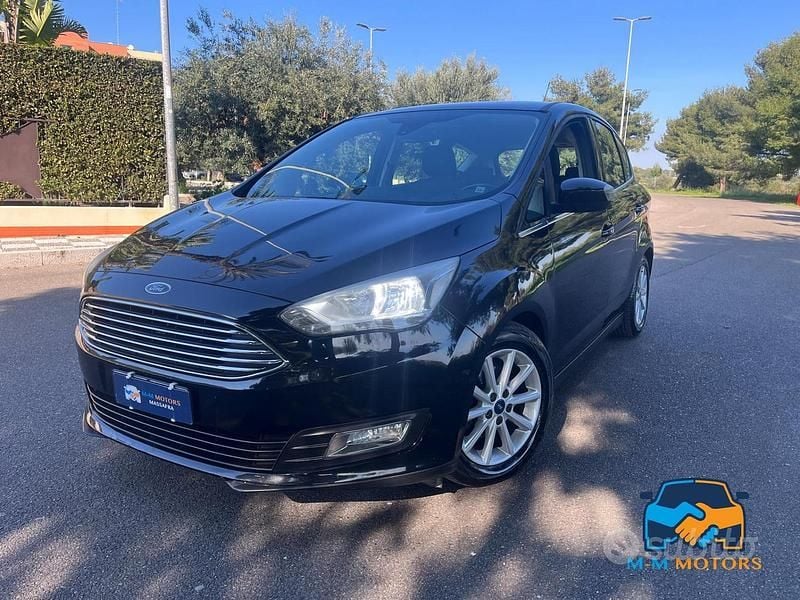 Usata Ford C-MAX Titanium S 120 CV (88 kW) 2016 Nero Monovolume