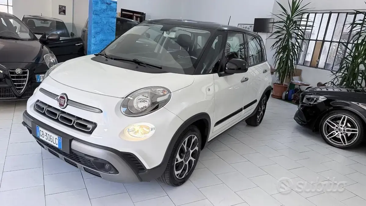 Usata Fiat 500L Cross 95 CV (69 kW) 2020 Bianco Monovolume