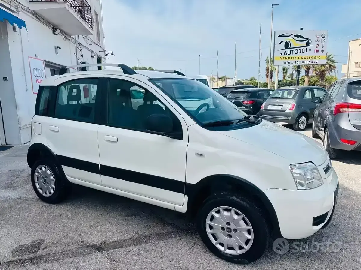Usata Fiat Panda 4x4 Climbing 69 CV (50 kW) 2012 Bianco Utilitaria