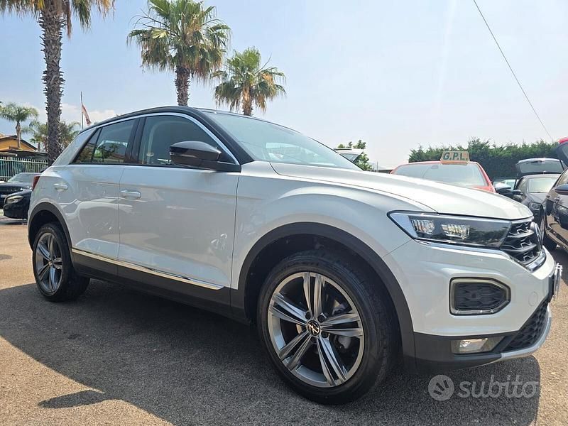Usata VW T-Roc Advance 150 CV (110 kW) 2021 Bianco SUV