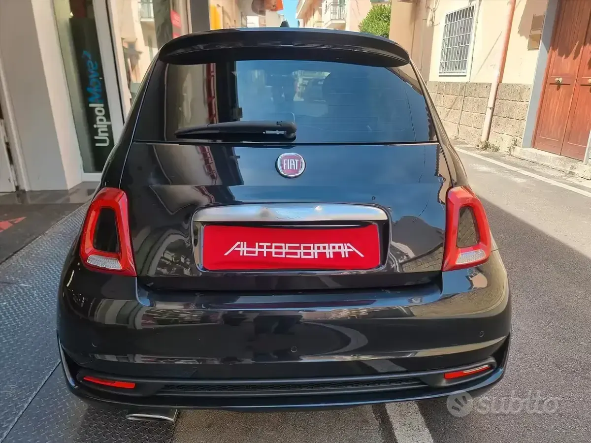 Usata Fiat 500 Sport 69 CV (50 kW) 2019 Nero Berlina