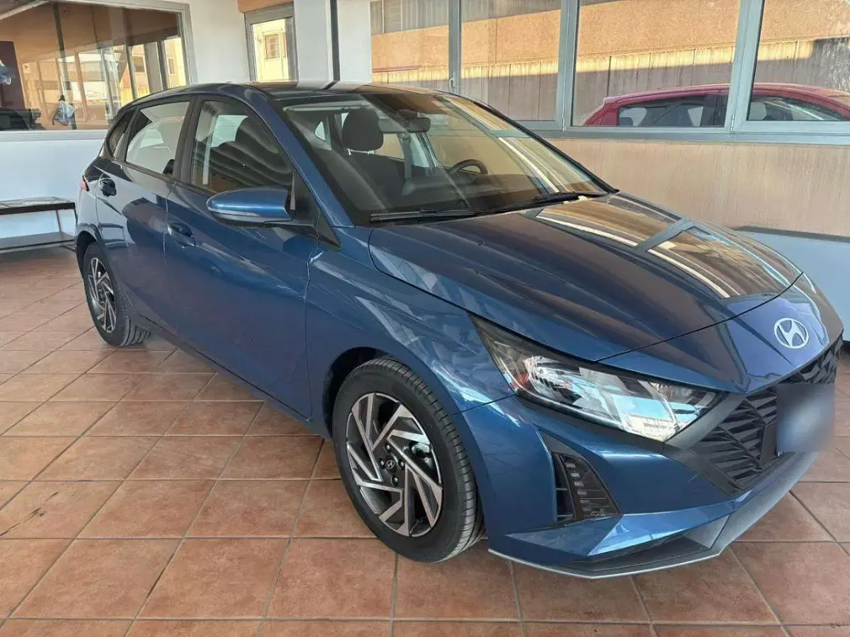 Nuova Hyundai i20 79 CV (58 kW) 2025 Blu/azzurro Utilitaria