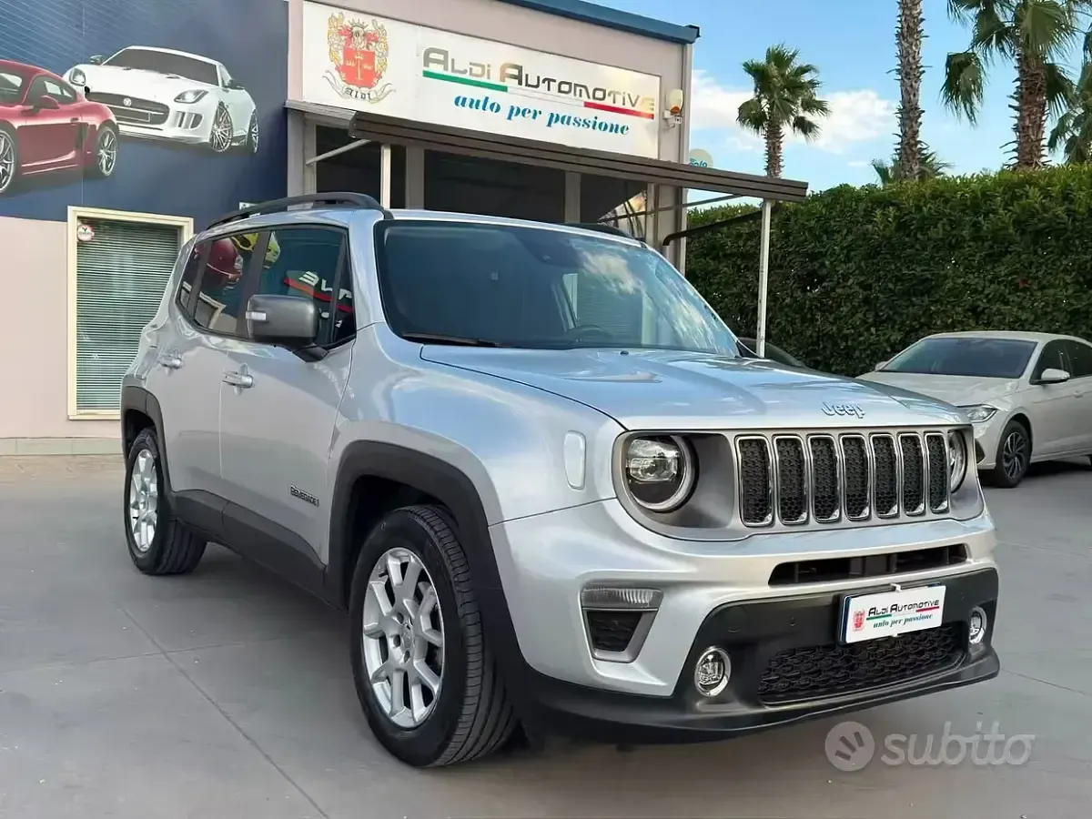Usata Jeep Renegade Limited 130 CV (95 kW) 2021 Grigio SUV