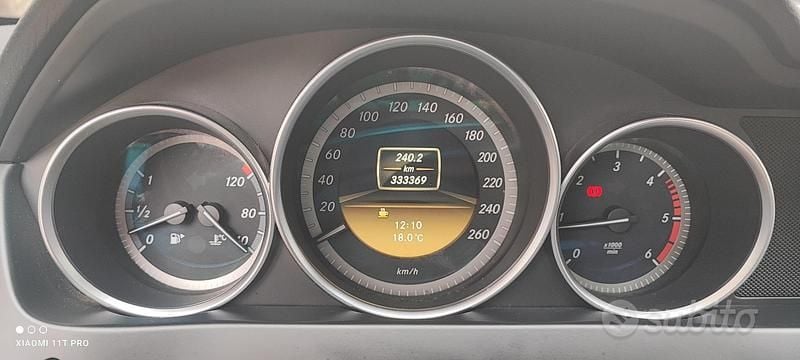 Usata Mercedes C200 2011 Nero Berlina