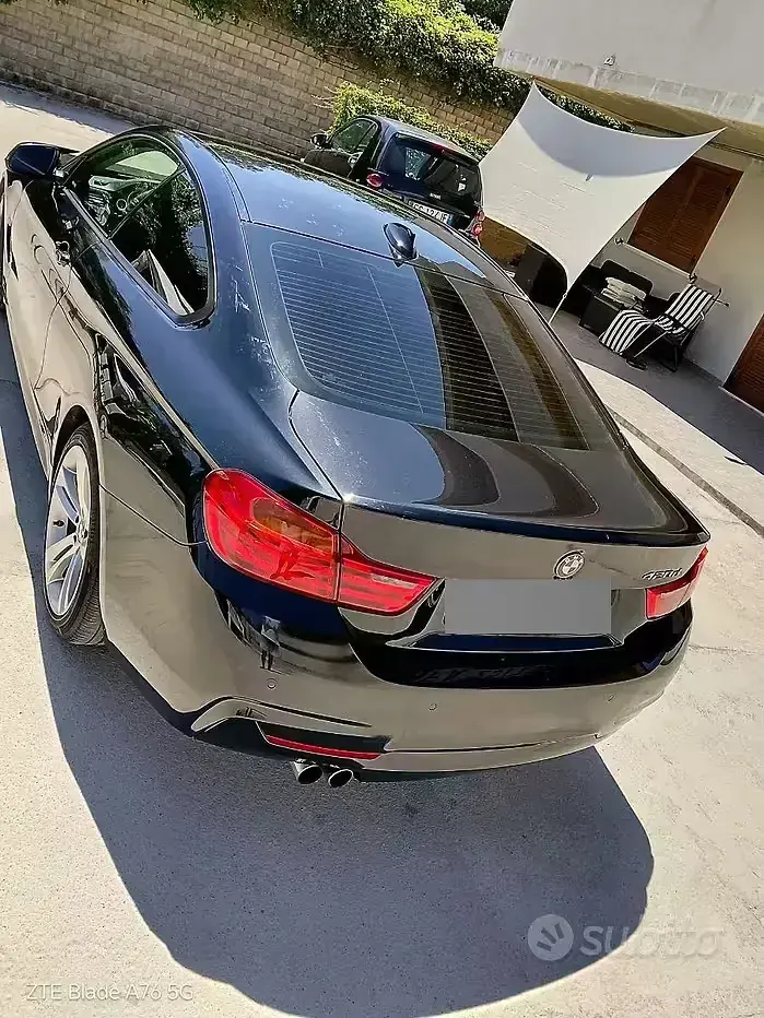 Usata BMW 420 Coupé 190 CV (139 kW) 2015 Nero Coupé