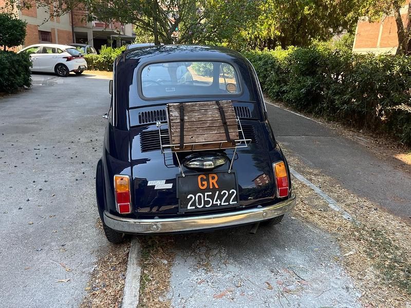 Usata Fiat 500 1970 Blu Utilitaria