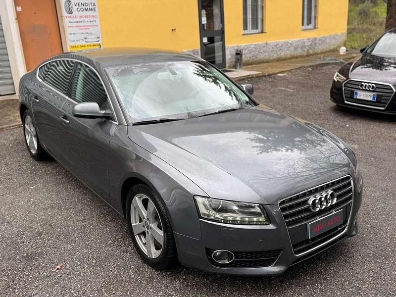 Usata Audi A5 Sportback Advanced 143 CV (105 kW) 2011 Grigio Utilitaria