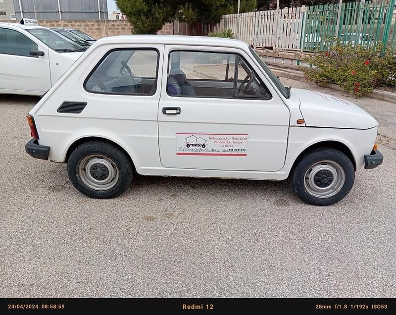 Usata Fiat 126 24 CV (17 kW) 1979 Bianco Utilitaria