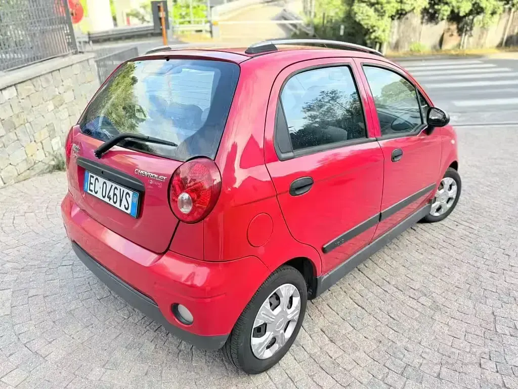 Usata Chevrolet Matiz SE 52 CV (38 kW) 2010 Rosso Utilitaria