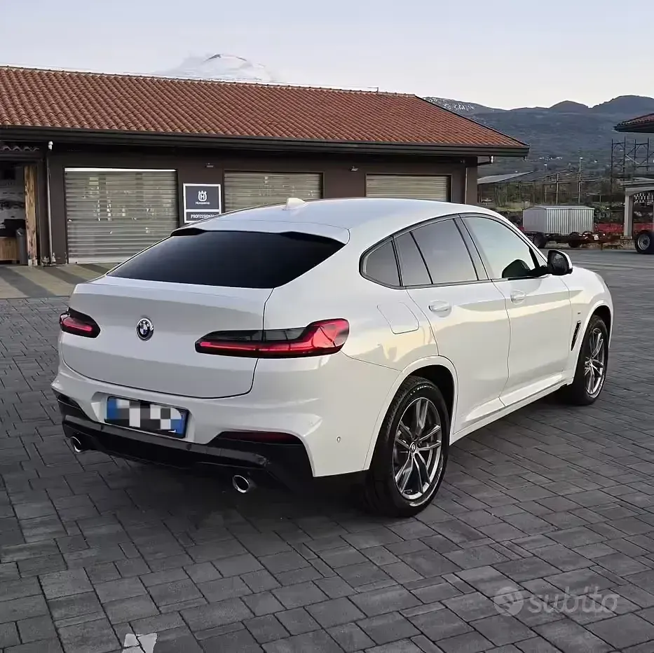 Usata BMW X4 M Sport 190 CV (139 kW) 2019 Bianco SUV