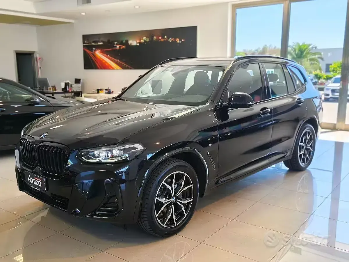 Usata BMW X3 M Sport 190 CV (139 kW) 2023 Nero SUV