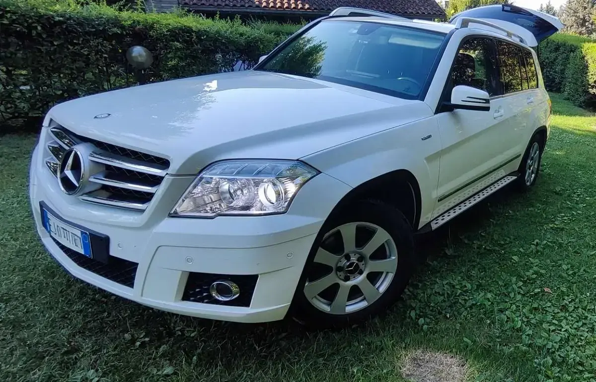 Usata Mercedes GLK220 170 CV (125 kW) 2012 Bianco SUV