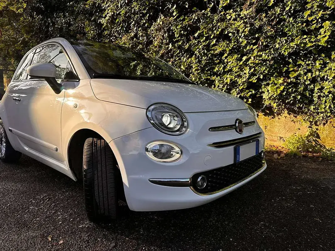 Usata Fiat 500 Lounge 69 CV (50 kW) 2018 Bianco Utilitaria