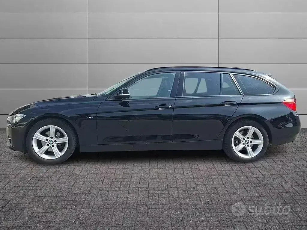 Usata BMW 316 Efficient Dynamics 116 CV (85 kW) 2014 Nero Station wagon