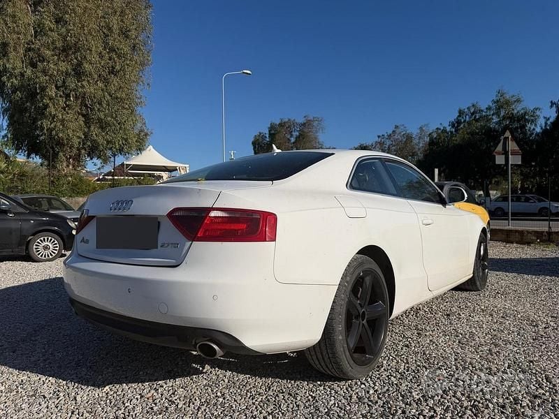 Usata Audi A5 190 CV (139 kW) 2008 Bianco Coupé
