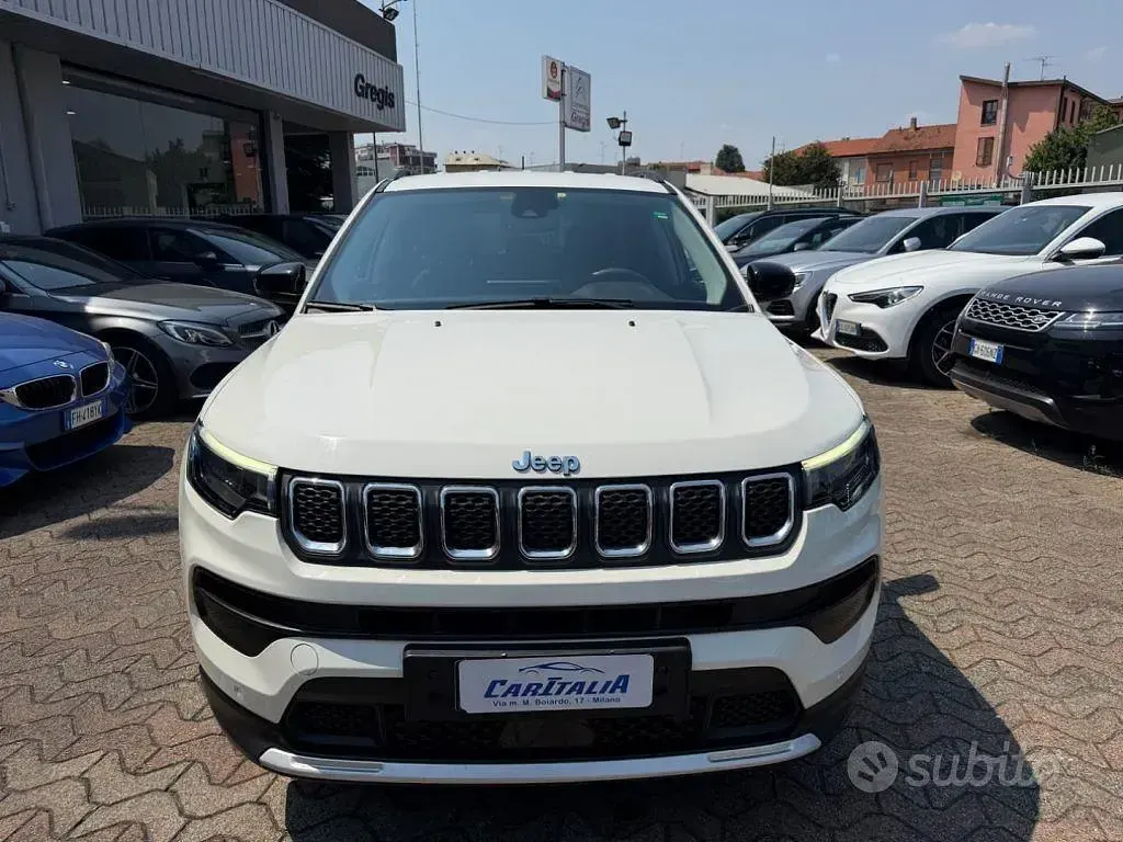 Usata Jeep Compass Limited 131 CV (96 kW) 2022 Bianco SUV