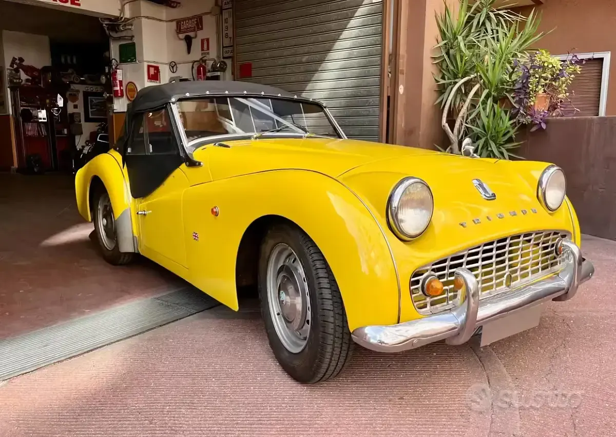 Usata Triumph TR3 101 CV (74 kW) 1950 Cabrio