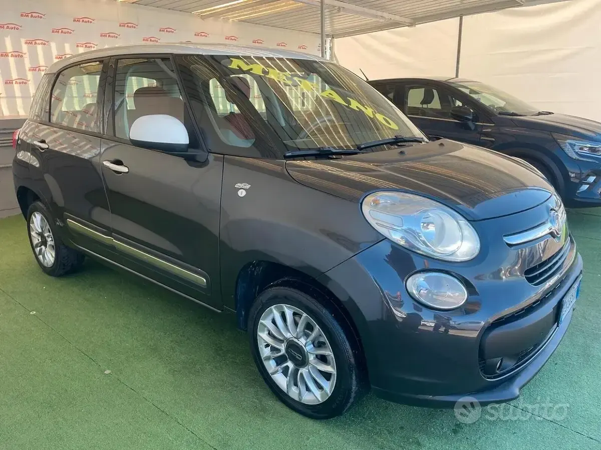 Usata Fiat 500L 80 CV (58 kW) 2013 Grigio Monovolume