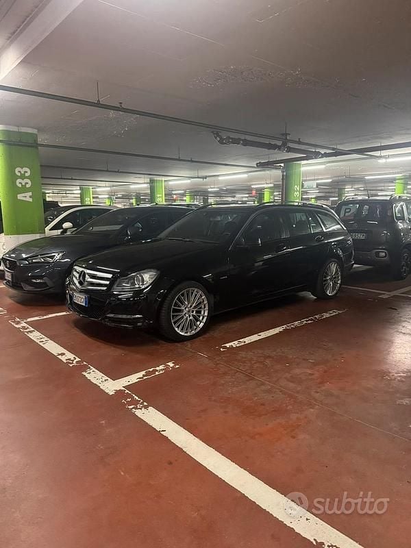 Usata Mercedes C200 2012 Nero Station wagon