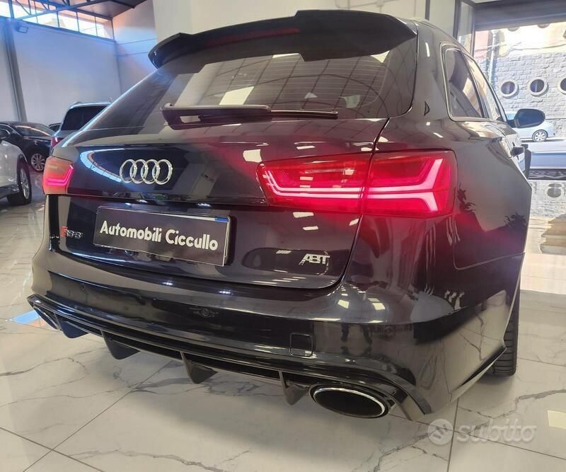 Usata Audi RS6 560 CV (411 kW) 2016 Nero Station wagon
