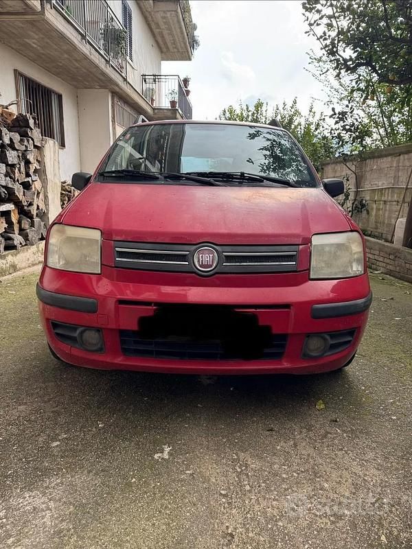 Usata Fiat Panda 2009 Rosso Utilitaria