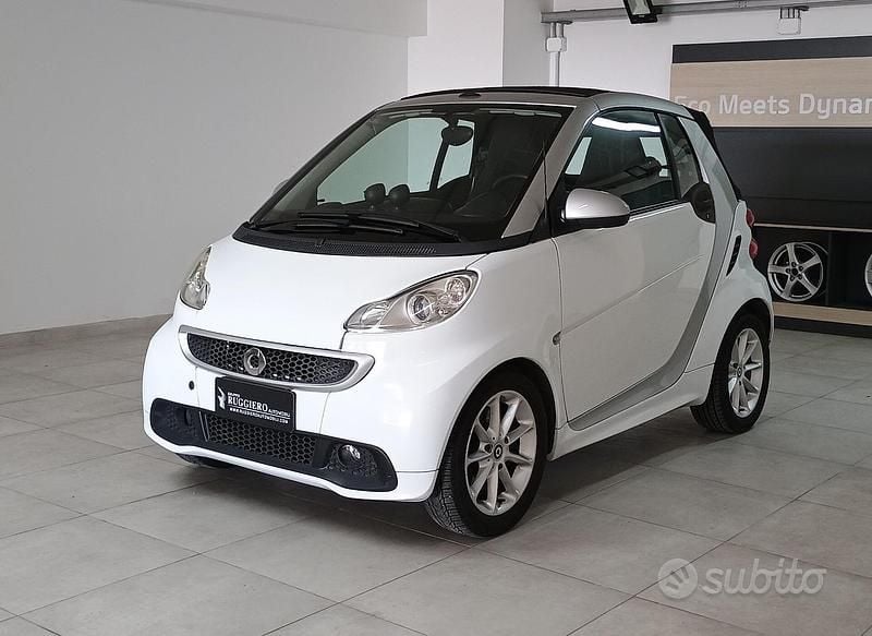 Usata Smart ForTwo Cabrio Passion 54 CV (39 kW) 2010 Bianco Cabrio