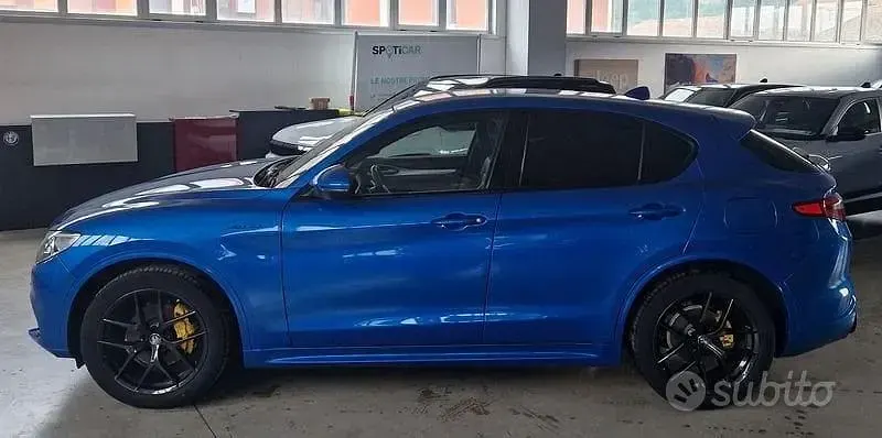 Usata Alfa Romeo Stelvio Veloce 210 CV (154 kW) 2021 Bluazzurro SUV