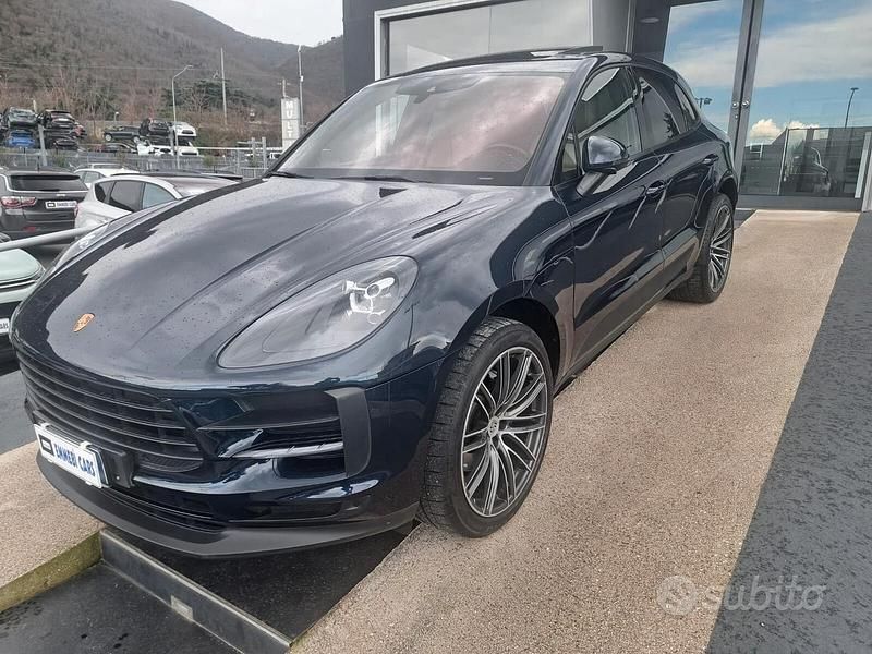 Usata Porsche Macan 245 CV (180 kW) 2021 Blu SUV
