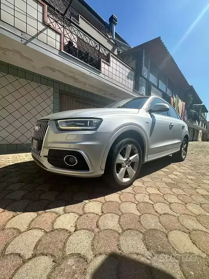Usata Audi Q3 S-Line 140 CV (102 kW) 2015 Grigio SUV