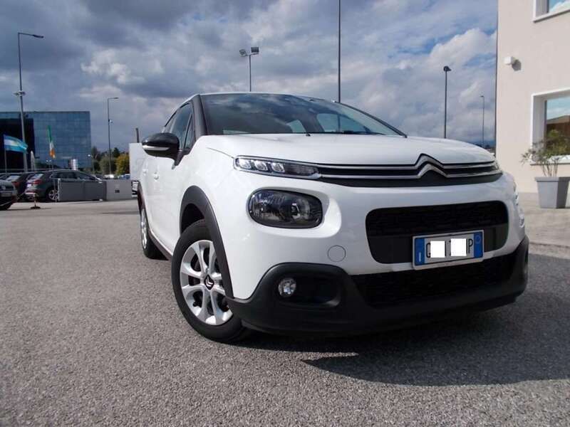 Usata Citroën C3 Feel 102 CV (75 kW) 2019 Bianco pastello Utilitaria