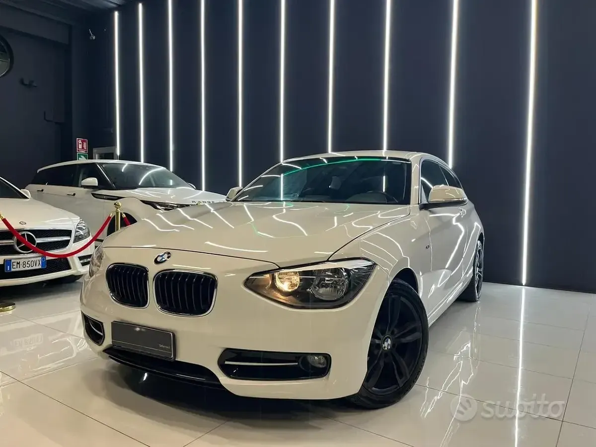 Usata BMW 118 M Sport 143 CV (105 kW) 2013 Bianco Utilitaria