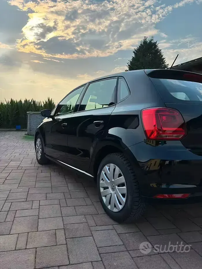Usata VW Polo 75 CV (55 kW) 2017 Nero Berlina