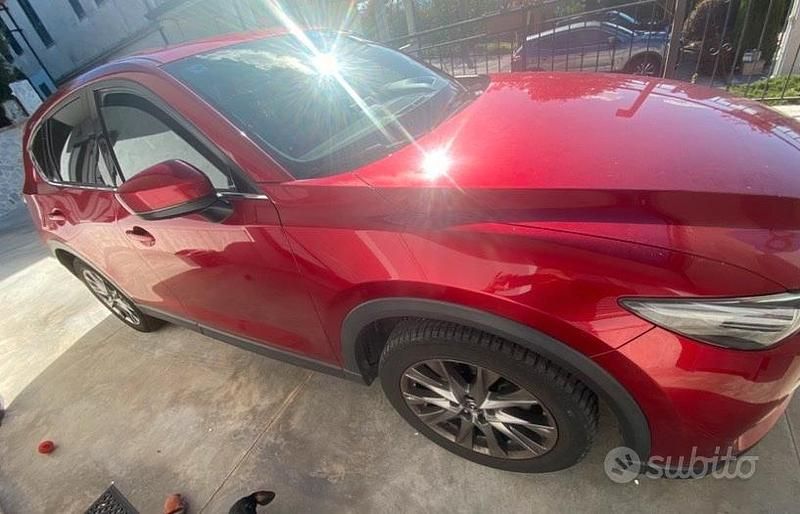 Usata Mazda CX-5 150 CV (110 kW) 2017 Rosso SUV
