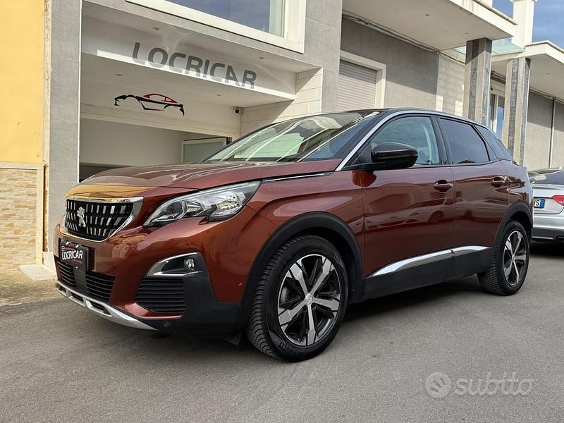 Usata Peugeot 3008 Allure 131 CV (96 kW) 2018 Marrone Station wagon