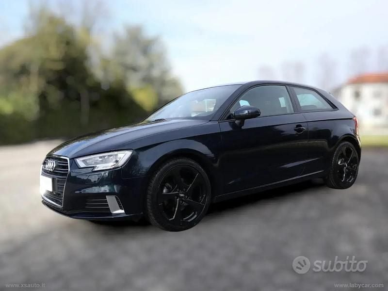 Usata Audi A3 Sport 110 CV (80 kW) 2016 Blu/azzurro Berlina