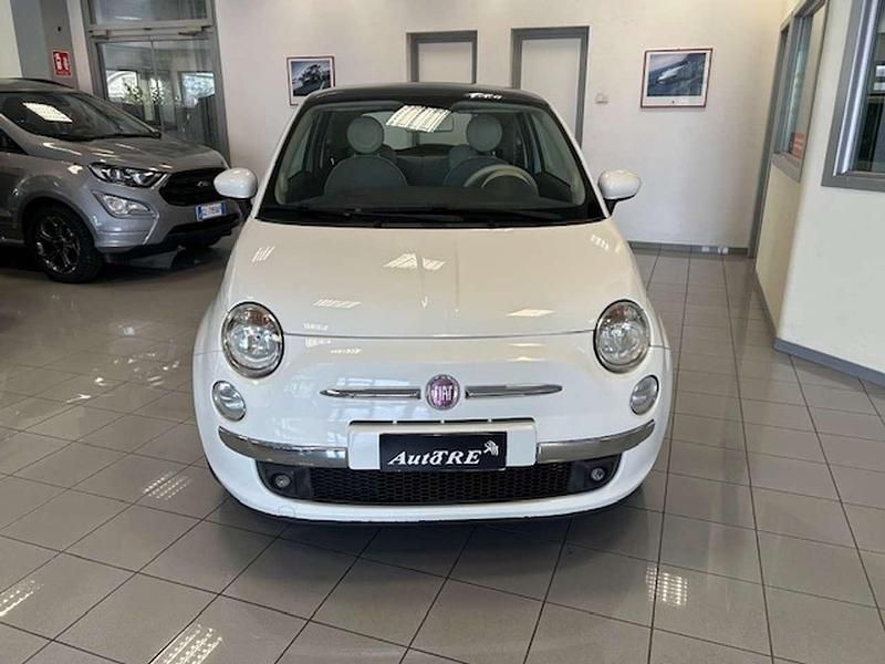 Usata Fiat 500 Lounge 69 CV (50 kW) 2010 Bianco Utilitaria