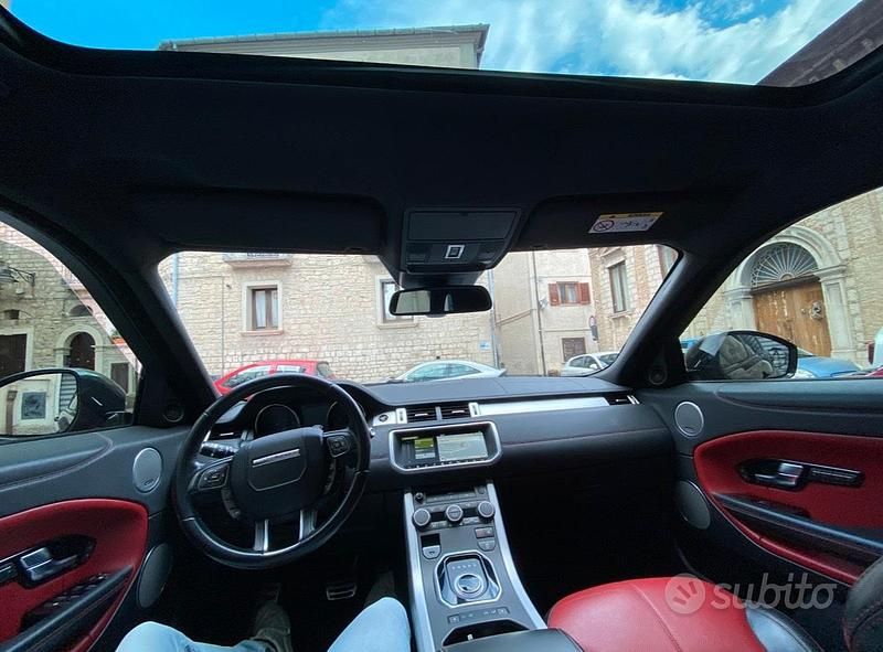 Usata Land Rover Range Rover evoque HSE Dynamic 150 CV (110 kW) 2017 Nero SUV