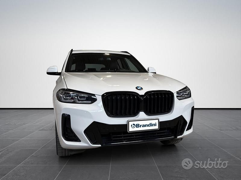 Usata BMW X3 M Sport 190 CV (139 kW) 2022 Gralpine white SUV