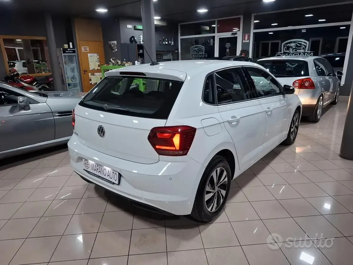 Usata VW Polo 95 CV (69 kW) 2018 Bianco Utilitaria