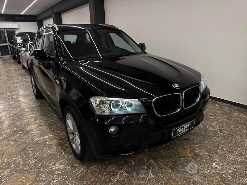 Usata BMW X3 Efficient Dynamics 184 CV (135 kW) 2011 Nero SUV