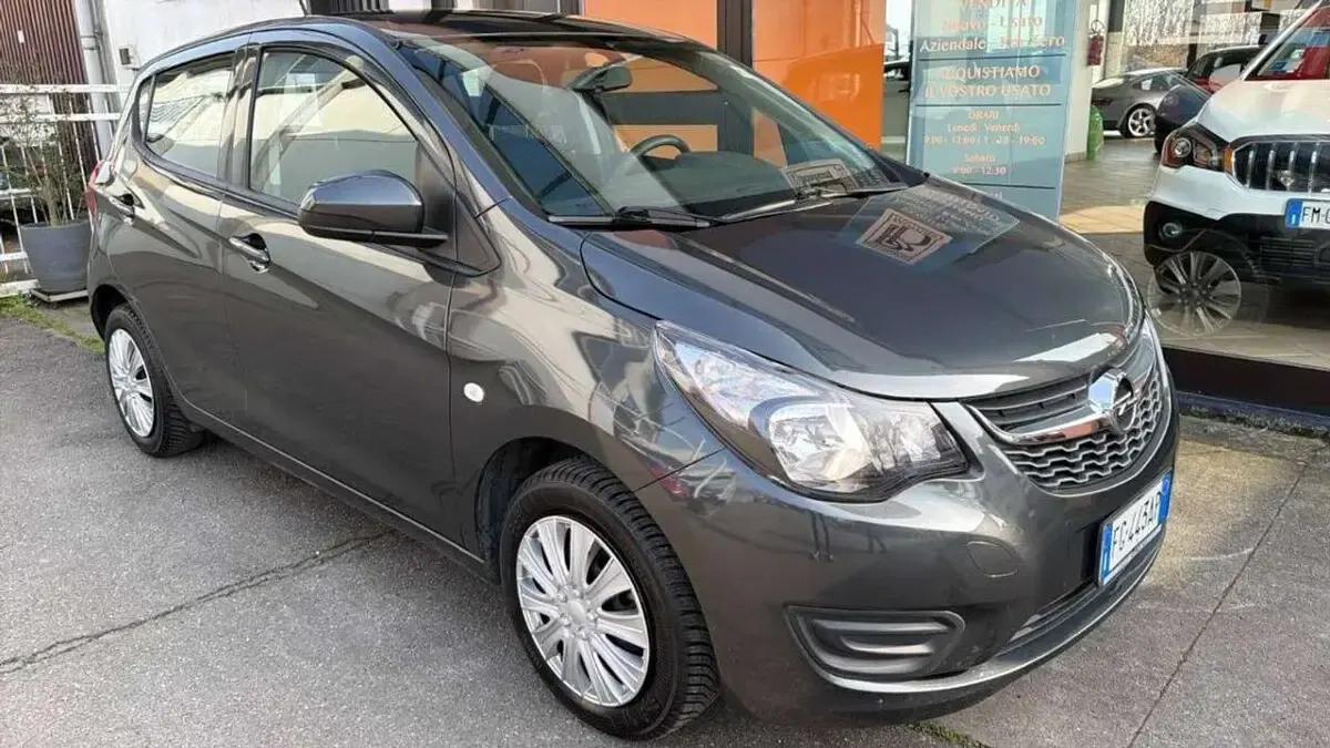 Usata Opel Karl S 75 CV (55 kW) 2017 Grigio Utilitaria
